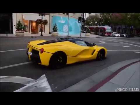 Ferrari Laferrari terrorizing Beverly Hills