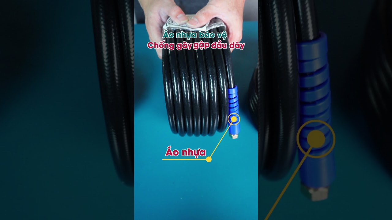 Dây phun áp lực cao NAKAWA NK-W (các kích thước 10, 15, 20, 50m)