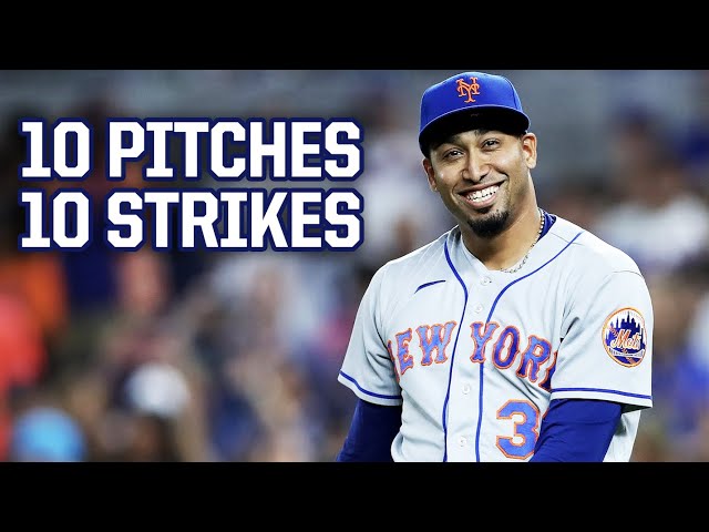 Edwin Díaz throws a dominant inning, a breakdown