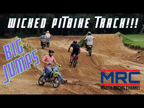 Wicked Pit Bike Track!!! "Ripping on X-Pro Storm 125cc and Crf 110cc Dirt Bikes!" #highlights
