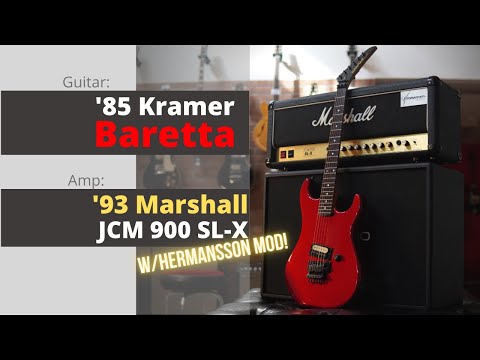 Kramer Kramer 1985 Baretta Candy Red (used) *VIDEO* image 26