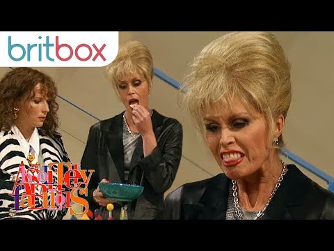 Patsy Stone Shocks Everyone By Eating a Potato Chip | Absolutely Fabulous