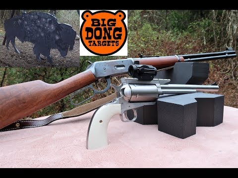 .30-30 Revolver VS Rifle - Shooting Steel