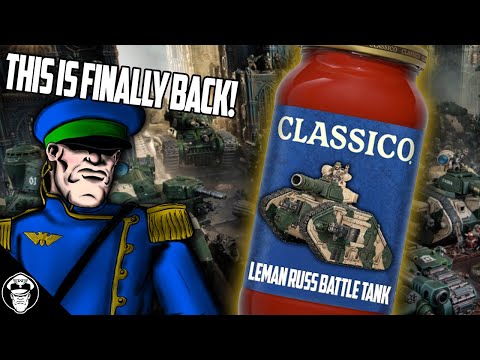The El Classico is BACK! The Leman Russ Battle Tank is AWESOME! | Astra Militarum | Warhammer 40,000
