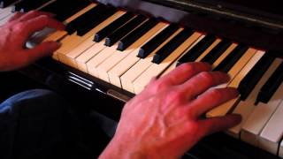 Champion Jack Dupree "Go To" Riff in F blues piano tutorial with Terry Miles