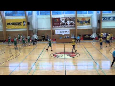 EYBL U17, BC HITO/Sportkunda - Tapiolan Honka, III veerand, 17.01.2015, Jõhvi