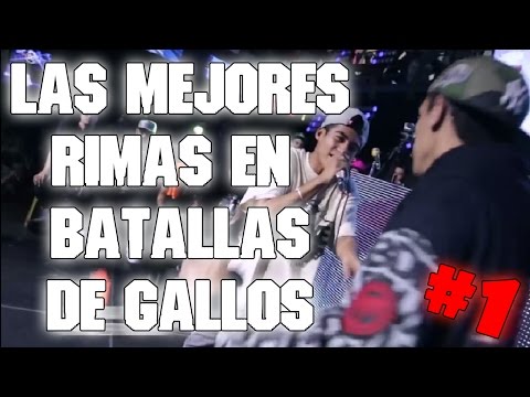 MEJORES RIMAS EN BATALLAS DE GALLOS #1