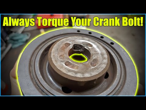 Always Torque Your Crank Bolt!