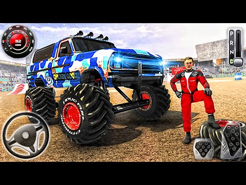 Arena Army Monster Truck - Offroad 4x4 Hill Climb Simulator - Best Android GamePlay