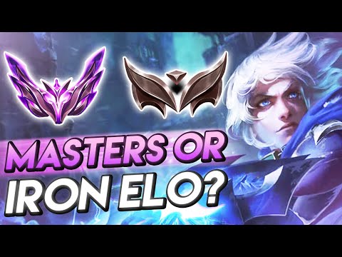 STOMPING MASTERS LIKE ITS IRON - Full Ezreal Gameplay