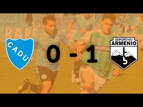 DEFENSORES UNIDOS 0 vs. DEPORTIVO ARMENIO 1 • Primera B