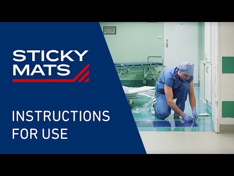 Blue Cleanroom Sticky Mat