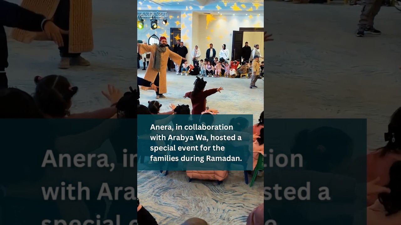 Anera hosts event for Gaza evacuees in Jordan