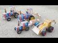 How To Make Matchbox Tractor At Home Diy Mini Tractor Mini Tractor Science Project