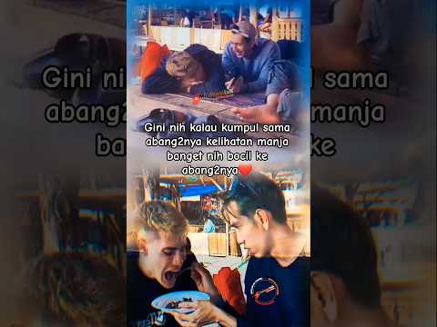 aisar lagi manja manjaan ke abangnya #aisarkhaled #aisar