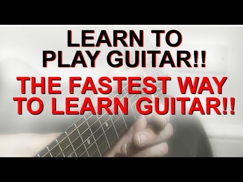 Learn To Play Guitar The Fastest Way - The Busker Technique 1