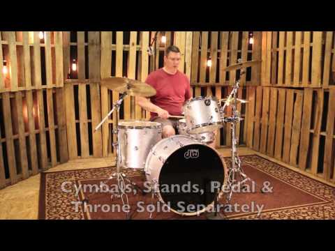 DW Performance Series Shell Pack in Silver Sparkle 24-14-13-18