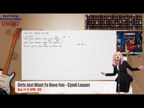 Cyndi Lauper - Girls Just Want To Have Fun Backing Track