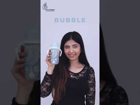 R for Rabbit Premium Bubble Sipper Bottle 300 ml Anti Spill Sippy Cup Sipper Bottle