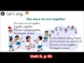 U5 Song The more we are together p 31 