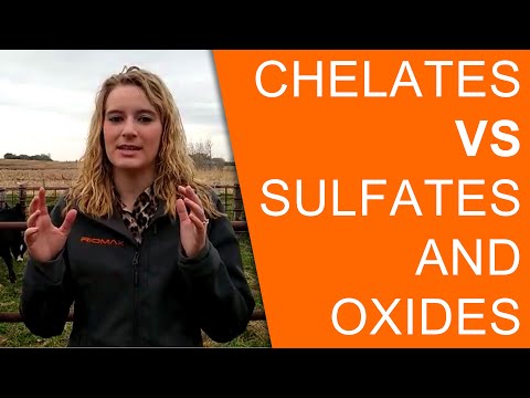 What is the difference between Chelates vs Sulfates and Oxides?
