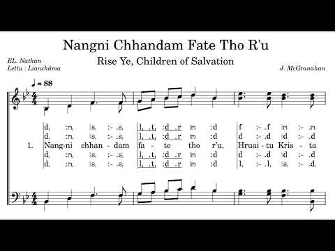 KHB 398 | Nangni Chhandam Fate Tho r'u (Rise Ye, Children of Salvation) | A Capella