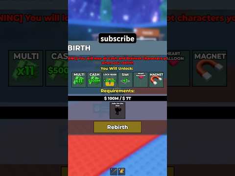 I Reached Rebirth 11 In Roblox Steal A Brainrot