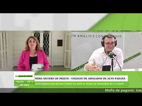 Nidia Silvero - Presidenta del Colegio de Abogados de Alto Paraná critica el secretismo en la Corte