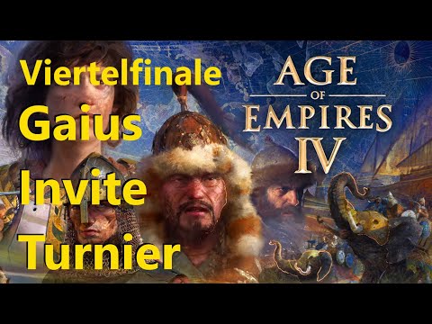 Gaius Age of Empires 4 Turnier: Viertelfinale [Deutsch] !twitch !discord !commands !review