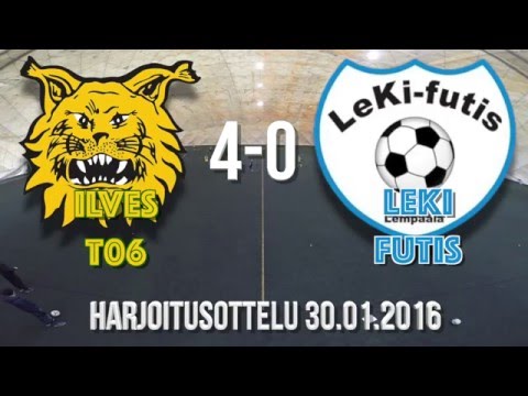 Ilves T06 vs LeKiFutis harjoitusottelu 4-0 30.01.2016