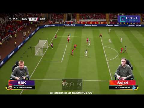 2019.11.06 ► Cyber Europa League ► Dynamo Kyiv (HBK) - CSKA Moskva (Svird)