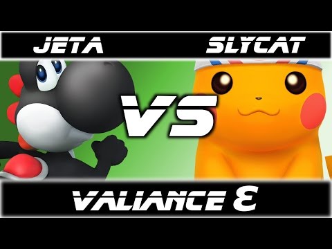 Valiance γ - Slycat (Pikachu ) vs. DRX JetA (Yoshi) - POOLS-  Smash 4 - Wii U