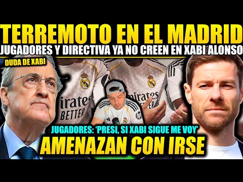 REAL MADRID BOMBSHELL! PLAYERS THREATEN FLORENTINO WITH LEAVING IF XABI ALONSO STAYS! BREAKING NEWS!