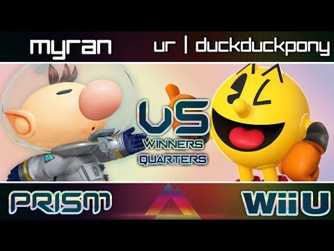 PRISM 108 - Myran (Olimar) vs. UR | Duckduckpony (Pac-Man) - Winners Quarters - Smash Wii U