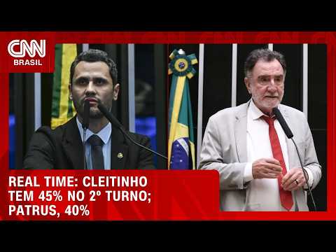 Cleitinho lidera cenários de 1º e 2º turnos em MG, aponta pesquisa | CNN NOVO DIA