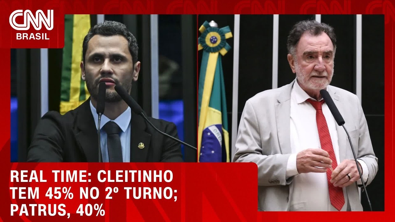 Cleitinho lidera cenários de 1º e 2º turnos em MG, aponta pesquisa | CNN NOVO DIA