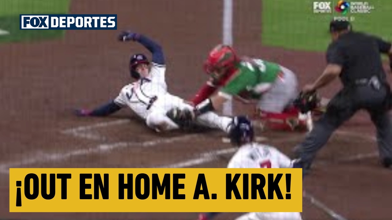 🇲🇽😤 TREMENDO OUT EN HOME Alejandro Kirk | México 0-0 USA | WBC 2026