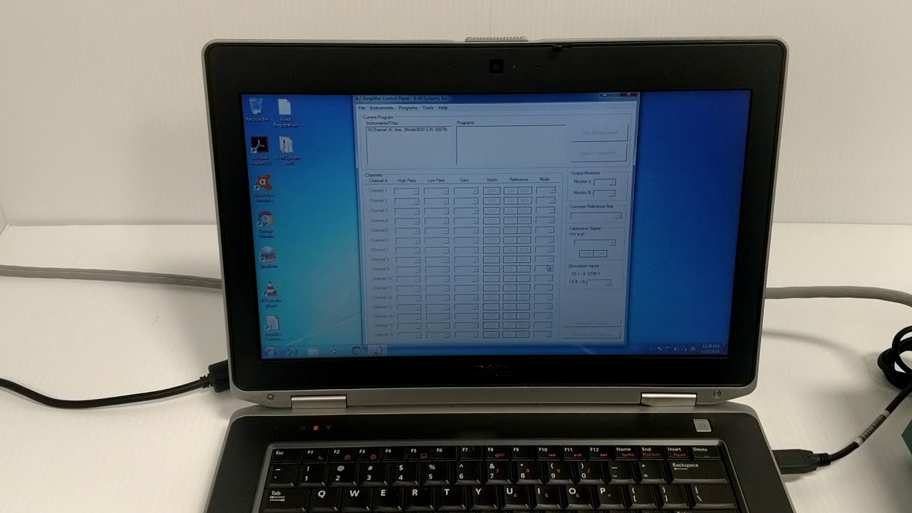 A-M Systems 3600 Microelectrode AC Amplifier 16-Channel Unit 2 [BOSTONIND] - 13616