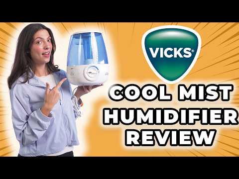 Vicks Cool Mist Humidifier Review - Bed Budget Humidifier On Amazon