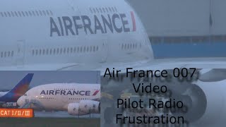 Air France Flight 7 Diverted Manchester Airport, Med Emergency after with ATC A380
