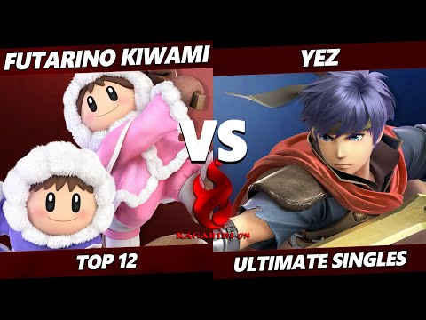 Kagaribi 8 Top 12 - Futarino Kiwami Ahhhh! (Ice Climbers) Vs. Yez (Ike) SSBU Ultimate Tournament
