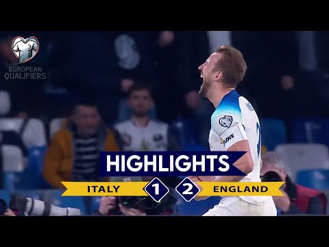 Italy 1 - 2 England | Highlights | European Qualifiers | 24th March 2023