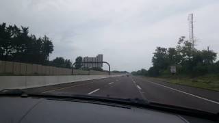 Speeding cop car on pa turnpike 7/30/16