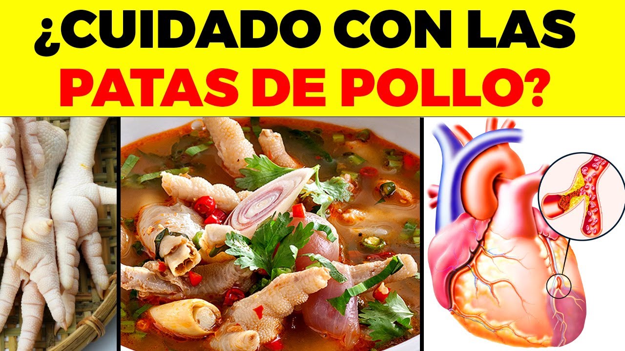 Esto le OCURRE a tu CUERPO si comes PATAS DE POLLO todos los días!