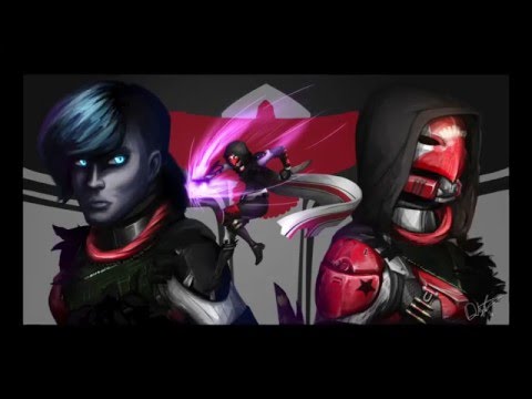 Destiny Character Homage Painting (20,500x original speed)