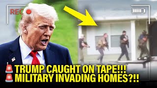 Meu Deus! Trump é flagrado em vídeo enquanto o caos se instala