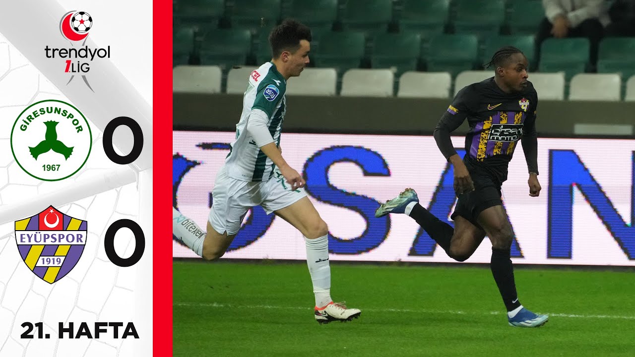 Giresunspor vs Eyüpspor highlights