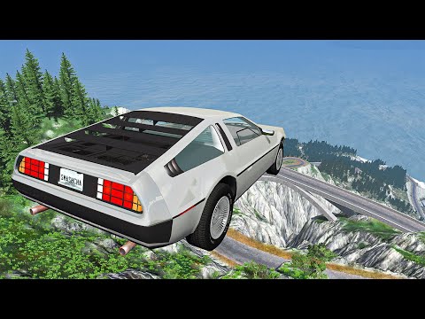Cliff Drops #57 - BeamNG DRIVE | SmashChan