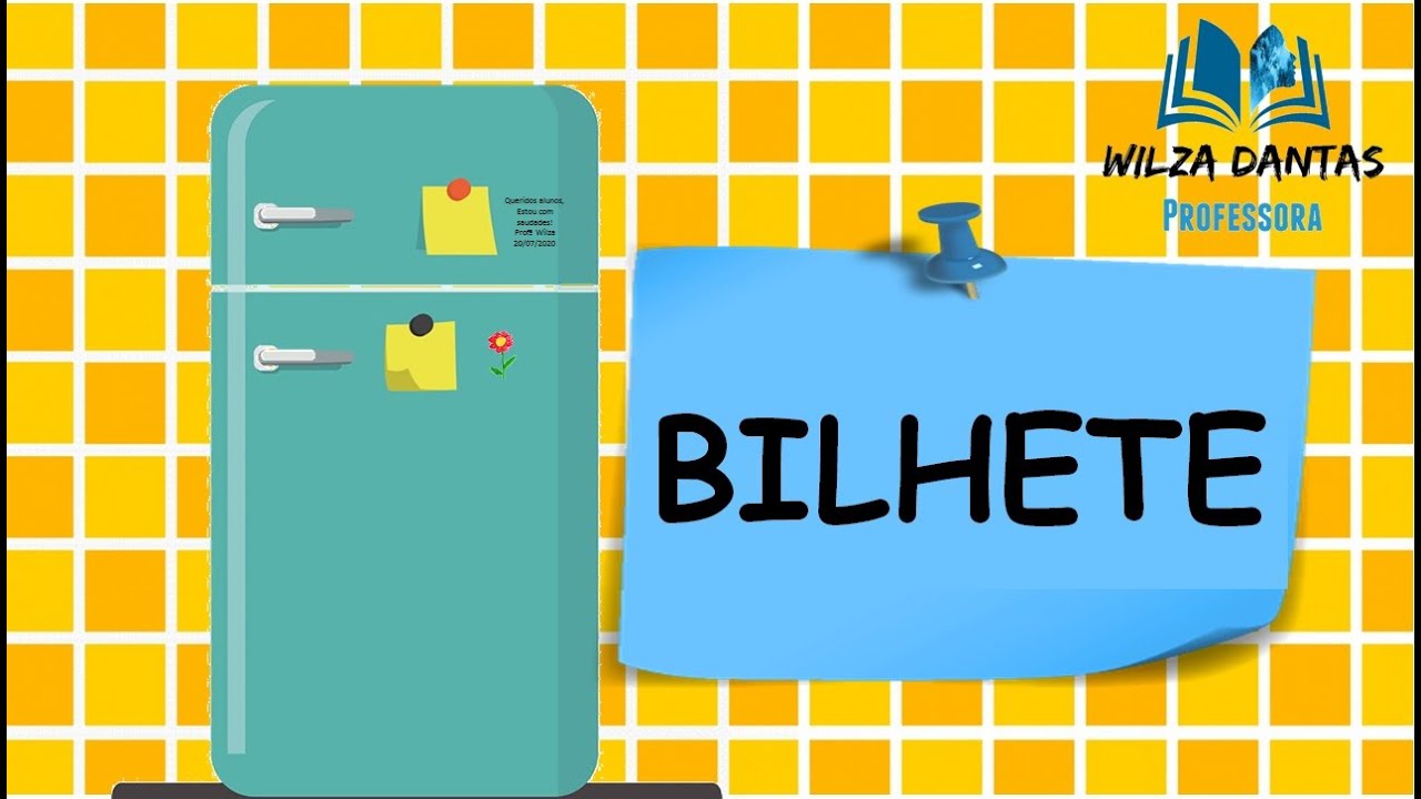 GÊNERO TEXTUAL: BILHETE - 1º ano