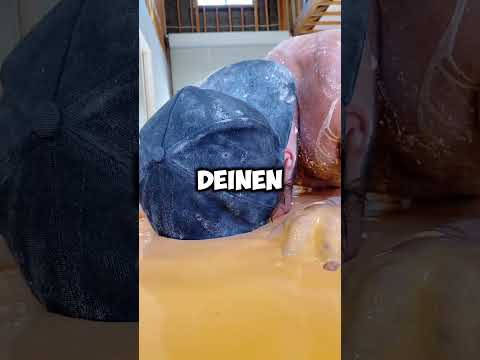 What is this liquid?!😱 #facts #tricks #oobleck #shorts #german #experiment #dangerous